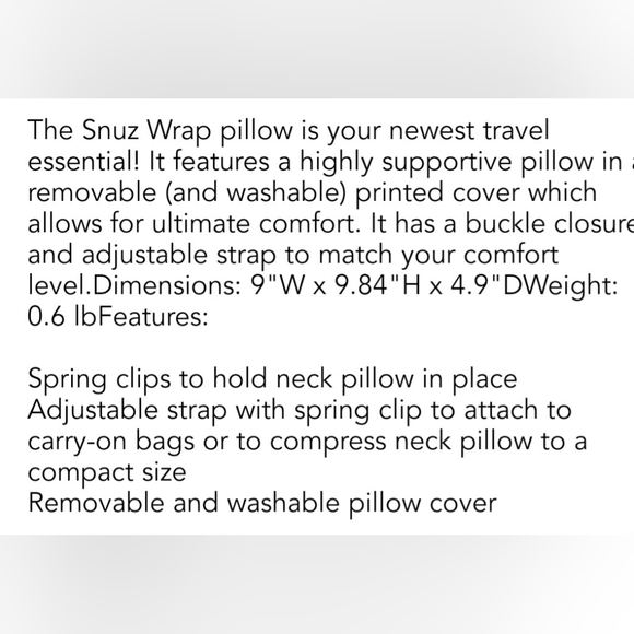 Lug Snuz Wrap Blk - Picture 2 of 2